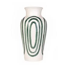 Kyklos Pottery Vase Pottery Vase Handmade Ceramics Vase White Pottery