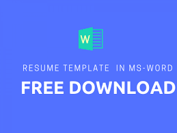 Get a free professional resume template in ms word file format and many other formats also. Resume Template Word Free Download Executive Resume My Resume Format Free Resume Builder
