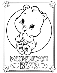 Care Bears Coloring Page Bear Coloring Pages Coloring Pages Teddy Bear Coloring Pages