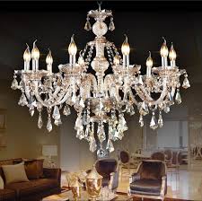 A few weeks ago i gave you a peek of my latest craigslist purchase, a vintage crystal empire style chandelier. Crystal Ceiling Lights Cognac Luxury Modern 10 Lights Crystal Chandelier Living Room Bedroom Dining Room Lighting Ideas Dance Of Romance