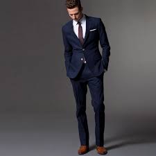 Grab a matching blazer and slacks or shop separates in extra slim, slim and classic fits in black, navy, gray & more. Men Suit Men Tuxedo Custom Made Wedding Suits For Men Tailored Light Navy Blue Mens Suits With Pants Costume Sur Mesure Homme Suit Brand Suit Jacket And Jeanstuxedo Wool Aliexpress