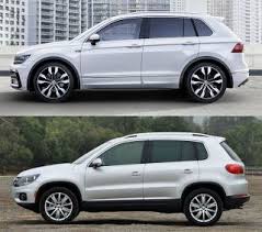Yeni Eski Vw Tiguan Karsilastirmasi Araba Konsept Arabalar Otomobil