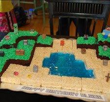 Birthday Theme For 7 Year Old Boy Blake S 7th Birthday Minecraft Minecraft Birthday Party Boy Birthday Parties Minecraft Birthday Cake
