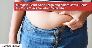 Enam punca perut anda buncit baca: Kenali 5 Jenis Perut Buncit Yang Selalu Dialami Perempuan