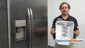Remove the ice maker assembly. How To Ge Ice Bucket And Auger Assembly Wr17x12079 Youtube