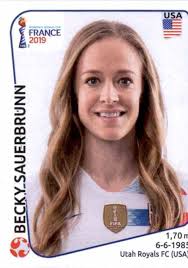 Sale Online Becky United States Panini Women's World Cup France 2019