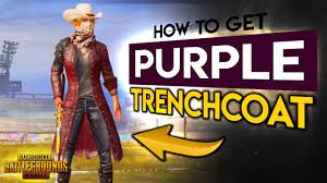 How To Get The Purple Trenchcoat Silver Fragment Guide Pubg Mobile Cmc Distribution English