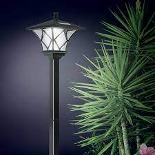 The best smart lights for outdoors to make your garden lights smart. Ideaworks Solar Powered Led Yard Lamp With 5 Foot Pole For Outdoor Lighting Walmart Com Walmart Com