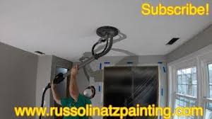 Popcorn ceiling has many disadvantages than its own advantages that made people wants to remove it; Popcorn Ceiling Removal Skim Coating Part 1 Youtube