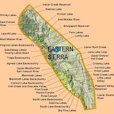 A bounty of geographic information and a great trip planner. Image Maps For Eastern Sierra Flyfishing Locations June Lake Loop June Lake California Travel