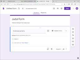 Go to google forms go to google forms. Cara Membuat Google Form Panduan Lengkap Gambar Nitrotekno