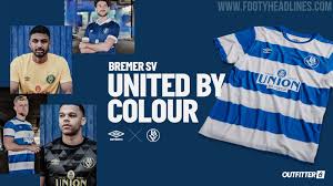 August 2021, um 20.45 uhr im wohninvest weserstadion statt. Bremer Sv 21 22 Home Kit Released Will Debut Against Bayern Munchen Footy Headlines