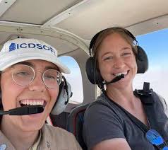 Another exciting day at Mojave Air and Space Port! Youngest woman to fly  around the world solo lands in Mojave