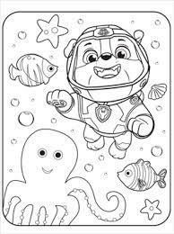 Free printable paw patrol coloring pages for kids source : Kids N Fun Com 4 Coloring Pages Of Paw Patrol Sea Patrol