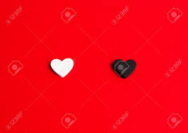 Check spelling or type a new query. Small White And Black Heart On A Vivid Red Background Valentine S Day Concept Yin Yang To Love And Not To Love Stock Photo Picture And Royalty Free Image Image 95386724