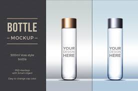 Cylinder Bottle Mockup Bottle Mockup Mockup Psd Mockup