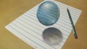 Is there a setting i can click that allows me to build in this way? Drawing A Floating Levitating Sphere How To Draw 3d Ball Trick Art On Line Paper Vamosart Youtube