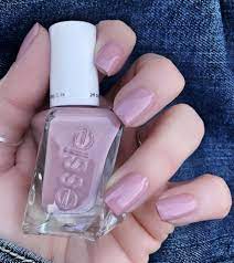 Apply gel couture top coat. Essie Princess Charming From The Gel Couture Enchanted Collection Essie Nail Nail Polish Essie Nail Polish