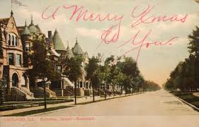 Driveway, Drexel Boulevard (A Merry Xmas to You)