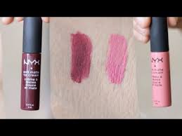 It is a vibrant fuchsia pink color.great for all skin shades.shade can be adjusted from light to dark based on the. Nyx Soft Matte Lip Cream Copenhagen And Milan Simply Swatches Youtube