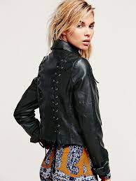 Free People Stand Behind Me Vegan Leather Jacket Vegan Leather Jacket Fashion Leather Jacket Brands
