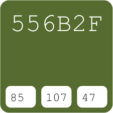 Darkolivegreen Dark Olive Green 556b2f Hex Color Code Rgb And Paints