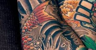 John mayer and ed sheeran horsing around, gave each other a tattoo, revealed on the late late show that night, february 6, 2015. John Mayer S Sleeve Tattoo By Horimitsu
