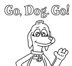 Tag barker, scooch, manhole dog, lady lydia and many more coloring pages from go dog. Coloring Page Go Dog Go 8