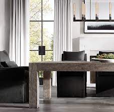 Does anybody have a wood dining table from restoration hardware my question is do i put a clear wax protection on it or not. Monterey Square Dining Table