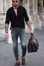 Men And Women Consider Jeans To Be A Bit Of Casual Clothing You Could Wear With Anything Anyhow In Such An In 2020 Stylish Men Mens Fashion Suits Mens Fashion Trends