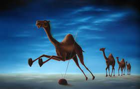 It is easier for a camel to go by jones, oxford, 1968, p. It Is Easier For A Camel Through Thre Eye Of A Needle To Go Ii Painting By Tomas Kobolka Saatchi Art