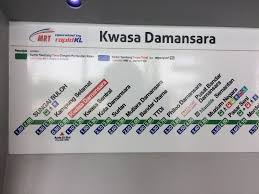 Pusat bandar damansara bus hub. Kuala Lumpur Walk Pics Mrt Kwasa Damansara Station