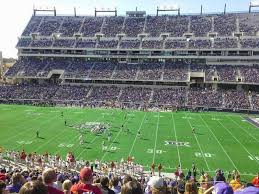 Amon G Carter Stadium Section 233 Row Q Tcu Horned