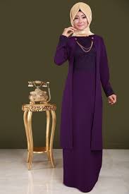 Dantel Detay Ikili Takim Elbise Mor Urun Kodu Ygs5092 139 90 Tl Musluman Modasi Moda Stilleri Elbise Modelleri