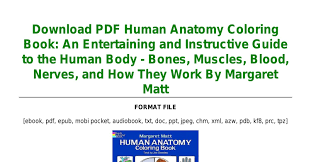 Anatomy pictures muscles and bones pdf downloads. Download Pdf Human Anatomy Coloring Book An Entertaining And Instructive Guide To The Human Body Bones Muscles Blood Nerves And How They Work By Margaret Matt Pdf Docdroid