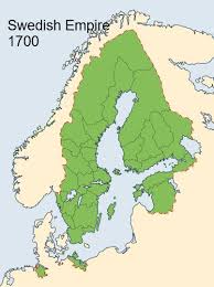 Map Of The Swedish Empire In 1700 Historical Maps Map
