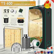 Mars Hydro Grow Kit Led Grow Light Full Spectrum Grow Tent Fan Carbon Filter Ebay