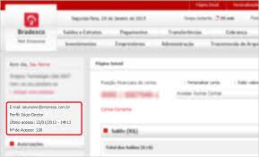 Cesta mei bradesco por 12 meses e a 1° anuidade do cartão de crédito empresarial e muito mais. Bradesco Seguranca Internet Banking Personalizar Servicos