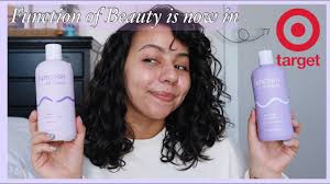 Customers simply complete their hair profile and enter their hair goals before our algorithm develops a unique formula tailored to their needs. Function Of Beauty In Target Wavy Hair Shampoo Conditioner Review Cgm Approved Youtube