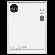 Corniche bois leroy merlin inspirant ment choisir sa porte d. Cadre Lila 18 X 24 Cm Argent Leroy Merlin