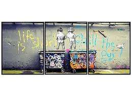 The basketball art print is available in different sizes. Funny Banksy Street Art Mural Set Urban Graffiti Wall Decor Photo Decoration For Home Office Apartment Bathroom Gift For Men Boys Teens 8x10 Pictures Unframed Motivational Poster Prints Pricepulse