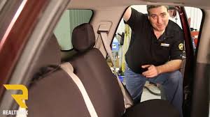 One of the few notable flaws i noticed was the relative complexity of installation. How To Install Seat Covers Youtube