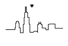 Chicago Skyline Outline Simple Maybe For Ankle Tattoo Chicago Skyline Tattoo Skyline Tattoo Chicago Tattoo