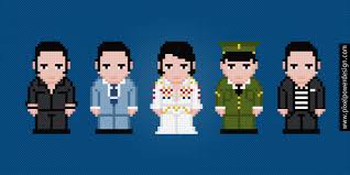 When you purchase a digital pattern you will receive a. Elvis Presley Cross Stitch Pattern