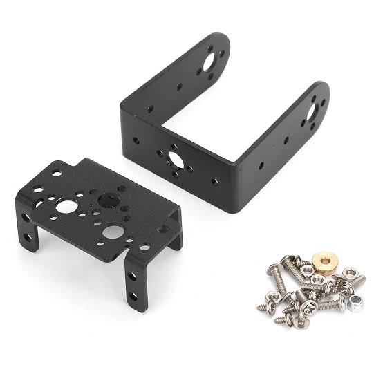 Long U-Shaped Bracket Steering Gear PTZ XBobot Servo Mg996
