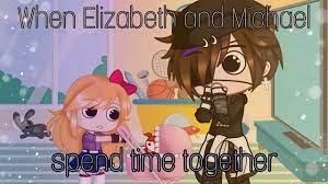 When Elizabeth and Michael spend time together / My AU / FNAF /  #aftonfamily #fnaf 