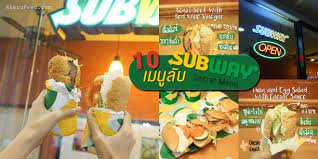ร ว ว 10 เมน ล บซ บเวย subway แซนด ว ชอบร อนเคร องแน น อ มเก นค ม ซอส เบคอน ซอสบาร บ ค ว