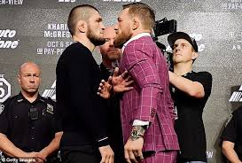 Justin gaethje bout, dan hardy talks about herb dean situation, paige vanzant in khabib nurmagomedov says ufc 257 conor mcgregor vs. Khabib Nurmagomedov Vs Conor Mcgregor Q A All You Need To Know Daily Mail Online