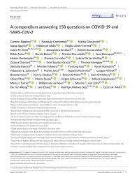 Enzyme présente dans plusieurs organes et, plus particulièrement, dans le. Pdf A Compendium Answering 150 Questions On Covid 19 And Sars Cov 2