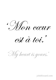 My Heart Is Yours What My Bracelet Says Awwwww I Love You Hubby French Love Quotes Simple Love Quotes French Quotes